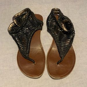 Black sandals